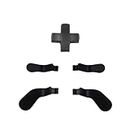 5Pcs One Elite Paddles Cord Replacement for Xbox One Elite Series 2, Metal Paddles for Xbox One Elite Series 2 Core , Stainless Steel Paddles Trigger Buttons for Xbox Elite Series 1(Black)