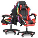 Sedia da gioco RGB illuminazione LED giocatore poltrona gaming chair sedia da gioco 150 kg de