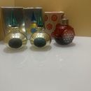 Vtg Avon Christmas Ornament Perfume Cologne. Occur Christmas (1 Full) With Boxes