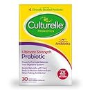 Culturelle Ultimate Strength Probiotic for Men and Women, Most Clinically Studied Probiotic Strain, 20 Billion CFUs, Supports Occasional Diarrhea, Gas & Bloating, Non-GMO, 30 Count