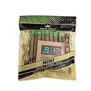 King Palm Mini Size Natural Pre Wrap Palm Leafs (1 Pack of 25, 25 Rolls Total) - Pre Rolled Cones - All Natural Cones - Corn Husk Filter - Preroll Cones - Prerolled Cones with Filter - Organic Cones