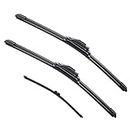 ANIKLUIM 22"+ 22" Wiper Blades with 16" Rear Wiper Blades Set Replacement for 2016 2017 Expedition Navigator Windshield Wipers Original Factory Quality (Pack of 3)