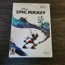 Disney Video Games & Consoles | Disney Epic Mickey For Nintendo Wii - Manual Included | Color: Blue/White | Size: Os