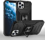 Case For iPhone 12 13 14 Pro Max 11 X 8 7 Shockproof Rugged 360 Ring Stand Cover