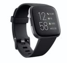 Fitbit Versa 2 Fitness Smartwatch Aktivitätstracker HRM GPS Schlaf schwarz**