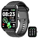 Baolubao Smart Watch for Men Women (Bluetooth Call), Built-in Alexa, 1.85" Screen Fitness Watch with Heart Rate/SpO2/Sleep Monitor, 100 Sports Modes, IP68 Waterproof Activity Trackers for iOS Android