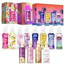 So…? Summer Escapes, Body Mist by So…? & So…? Unique Womens Gift Sets Bundle, Body Mist Fragrance Spray (4x50ml) Pack of 3