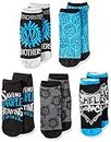 Supernatural unisex-adult Winchester Brothers 5 Pack Ankle Socks, Shoe Size: 4-10, Winchester Brothers, 4 x 2 x 1 in