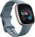 Reloj inteligente Fitbit Versa 4 Fitness azul con preparación diaria - ritmo cardíaco GPS 24/7
