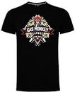 Gas Monkey Garage Texas Flags - Camiseta para hombre, color negro