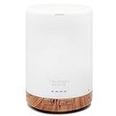 ASAKUKI 300ml Essential Oil Diffuser, Ultrasonic Aromatherapy Scented Diffuser Humidifier for Bedroom,Baby Room,Spa with 7 LED Color Lights and Waterless Auto Shut-Off, BPA-Free- Wood Grain