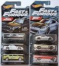 Hot Wheels 2019 Walmart Exclusive Fast & Furious Series Complete Set of 6
