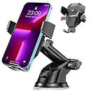 Bnimtm Car Phone Holder 4 in 1 Universal Phone Mount Cradle Super Stable for Car Dashboard/Windscreen/Air Vent, One Button Release and 360° Rotation for All 4.7 to 6.5 inch Smartphones