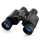 CASON (DEVICE OF C) Professional Telescope Binoculars with Pouch, 8 X 40 HD Vision 8 X Zoom for Adults Long Distance Bird Watching, Sightseeing Wildlife Trekking - Black