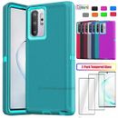 For Samsung Galaxy Note20 10 Plus Note8 9 Case Heavy Duty Cover / Tempered Glass