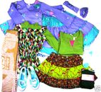 NWT Boutique Girls Clothes Outfits Dress Skirt Shoes Top 5T Gymboree Indygo $330