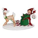 Annalee Countdown Elf with Fawn, 5 inch