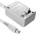 3DS Charger, FIOTOK 3DS Charger Compatible with Nintendo 3DS/ New 3DS XL/DSi/DSi XL/2DS/ 2DS XL Wall Plug Adapter (100-240v)