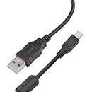 Replacement UC-E4 UC-E15 UC-E19 USB Cable Mini USB Date Transfer Cord Compatible with Nikon Digital SLR DSLR D300 D3000 D300S D3100 D3S D3X D40 D50 D70 D70s D80 D90 D100 D4 D4S D600 D610 D700 D7000