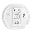 Ei Electronics EI208IDW-3XD EI208IDW i- Series Carbon Monoxide Detector with LCD Display and Built-in 10-Year Lithium. Wireless networkable with Radio Module Ei200MRF, 3 V, White