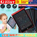 8.5"/ 10"/ 12" LCD Writing Tablet Drawing Board Colorful Handwriting Pad Kids AU