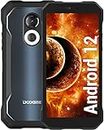 DOOGEE S61 (2022) Rugged Smartphone, 6GB+64GB Octa-core Android 12 Phone, 20MP Night Vision Camera, 5180mAh Battery, 6.0? HD+ Screen, 4G Dual SIM IP68 Waterproof Mobile Phone, NFC - Frosted