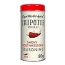 Cape Herb & Spice - Chipotle Seasoning - Chilli - Spicy - Ideal for Smoky SouthWestern Barbecue - 80 Grammi