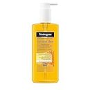 Neutrogena Curcuma Clear Facial Cleanser, Soothing 3-in-1 Make-Up Remover Gel, Makeup Remover, 200 ml