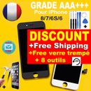 ECRAN LCD VITRE TACTILE CHASSIS COMPLET IPHONE 8/7/6/S Touch Screen Replacement