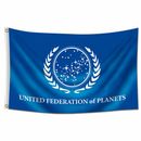 United Federation of Planets 3x5 FT Flag Banner 4 Garage Home Party Garden House