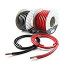 Autowiring Automotive Hi-Flex 240 Amp 35mm² 2 AWG Battery/Starter/Inverter/Welding PVC Cable Wire (Black, 2 Metre)