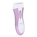 Bauer Professional 38730 Soft and Smooth Lady Shaver / Painless Hair Removal / Arms, Legs and Bikini Trimmer / Battery Operated / Wet and Dry Shave / Bikini Trimmer Attachment / Stainless Steel Blades
