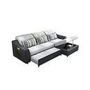 ASADFDAA Fauteuil Sofa Bed with Storage Living Room Furniture Couch/Living Room Cloth Sofa Bed Sectional Corner Headrest