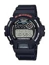 Casio Men's DW6900-1V "G-Shock Classic" Watch , Black/Red , One Size