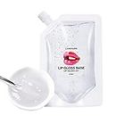 Gloss Base,Healthy Lipgloss Base - 50ml Lip Balms Lip Gloss, Lip Gloss Base Clear Versagel Base for DIY Lip Gloss Lear-au
