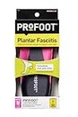 PROFOOT Orthotic Insoles for Plantar Fasciitis & Heel Pain, Women's 6-10, 1 Pair, Gel Heel Shock Absorbing Insoles to Help Reduce Pain & Stress, Foot Care Arch Support Inserts for Shoes