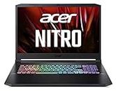 Nitro 5 (AN517-54-961E) Laptop para juegos, pantalla FHD de 17.3 pulgadas 144 Hz, Core i9-11900H, 32 GB de RAM, memoria de 1 TB, gráficos NVIDIA RTX 3070, teclado QWERTZ, Windows 11, negro
