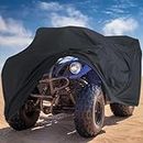 YONQIFON Kids ATV Cover Waterproof, Heavy Duty Windproof Quad Covers, All Weather Protection Small 4 Wheeler Covers fit for Kawasaki, Honda, Polaris, Yamaha