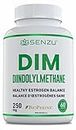 DIM Supplement (250mg) with BioPerine – Estrogen Balance & Metabolism, Menopause, Bloating & PMS Relief for Women | Diindolylmethane Supplements by Senzu Health – 60 Pills
