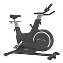 Let's Play® Premium Indoor Upright Exercise Cycle for Home with Matt Black Frame Handlebar NBR Aluminum Pedals with Pulse Sensor & Mobile Holder Ergonomic Seat for Home, Spin Bike, Fitness Bike, Exercise Bike, Gym Cycle for Home Use With 12 kg Flywheel (Free Online Installation, Diet Plan, Trainer, 1 Year Manufacturer's Warranty)