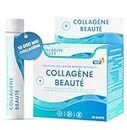 Collagen Beauty Shots 25 ml I Collagène Marin (Type I et III) I Peau, Cheveux et Ongles en Santé I Absorption Supérieure à la poudre - 20 ampoules par boîte