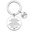 FMCC I Love You Gifts Valentines Keyring Gifts for Him Gifts for Boyfriend Husband Girlfriend Wife Presents Carry This with You