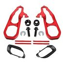 GSTP Front Car Tow Hooks Left & Right Compatible with Dodge Ram 1500 with 3.0L 3.6L 5.7L Engine2019-2022(Red)