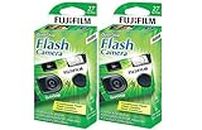 Fujifilm QuickSnap Flash 400 Disposable 35mm Camera (2 Boxes)