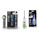 Braun No touch + touch forehead thermometer with Age Precision Technology & Digital StickThermometer with Age Precision, PRT2000