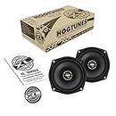 Hogtunes 352-XLR 5.25" Replacement Rear Speakers for 1998-2013 Harley-Davidson Touring Models