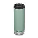 KLEAN KANTEEN Tkwide Green Beryl Cafe Cap with Insulated Tumbler 16oz, 1 EA