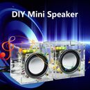 Mini altavoz amplificador de potencia altavoz hágalo usted mismo kit electrónico de producción de sonido 3W + 3W