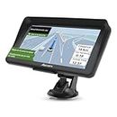 AWESAFE Navegador GPS Off Road con Bluetooth y Visera para Coches/Camiones/Autocaravana/Caravana/Autobús/Furgoneta/Truck, con Mapas Europeos y 7'' Pantalla, Actualizaciones Gratuitas de por Vida