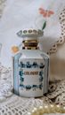 Vintage Perfume 'Cologne' Bottle Ceramic Kitsch Gorgeous Details Collectable